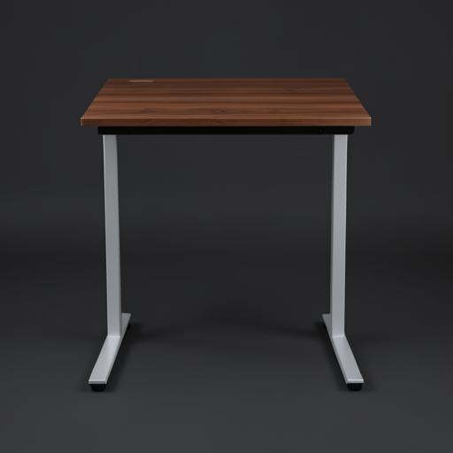 Ergonomic Premium Walnut Wood Standing Desk