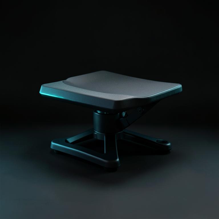 Ergonomic Adjustable Tilting Under-Desk Footrest